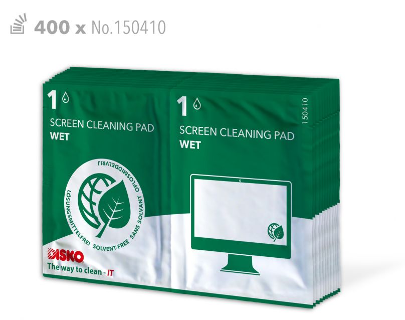 Cleaning cloths for flat screens – without chemical solvents