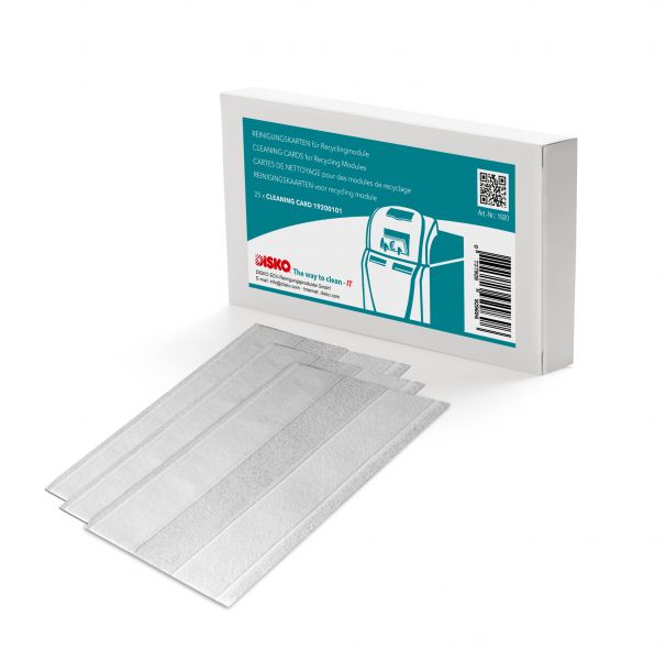 DISKO cleaning kit for recycling modules (banknotes fed from the long side)
